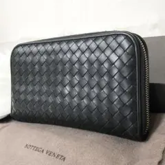 【美品】BOTTEGA VENETA RFID内蔵 イントレチャート 長財布のサムネイル