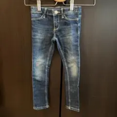 H&M ダークブルースキニージーンズ 110cm