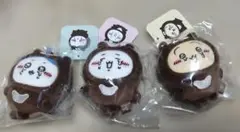 ナガノ　マレーグマを被った　うさぎ・ちいかわ・ハチワレマスコット