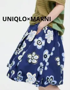 UNIQLO×MARNI ユニクロ　マルニ スカート　花柄のサムネイル