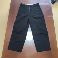 ブラック ワークパンツ 76cm コットン100%のサムネイル