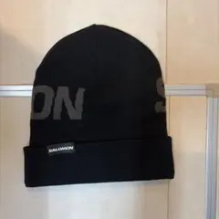 SALOMON ブラック ニット帽 ワンサイズのサムネイル