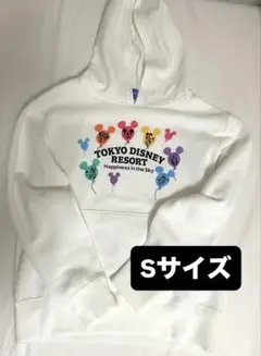 【美品】東京ディズニーリゾート ハピネスイズザスカイ パーカー Sサイズ