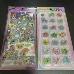 お*。様 パワーパフガールズ おはじきシール セット