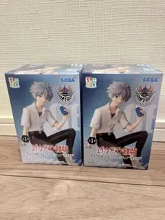 エヴァンゲリオン新劇場版 ちょこのせ プレミアムフィギュア 渚カヲル　2個セット