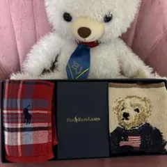 Polo Ralph Lauren テディベアハンカチ2枚セット
