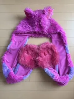♡美品♡ チェシャ猫 ファンキャップ マフラー - メルカリ
