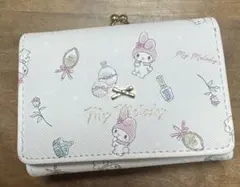 My Melody 三つ折り財布 がま口 ホワイトのサムネイル