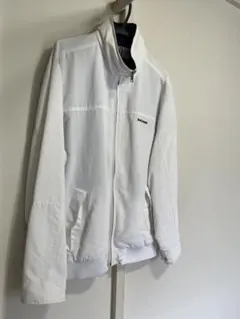 TOMMY HILFIGER ホワイト ナイロンジャケット XL