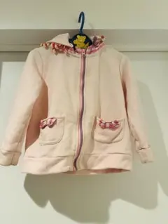 panpantutu パーカー ピンク チェック柄