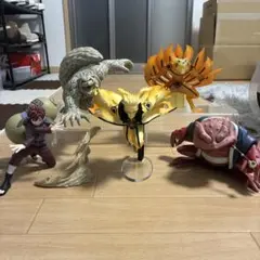 NARUTO フィギュア 5体セット　ナルト　我愛羅　ガマブン太　守鶴のサムネイル
