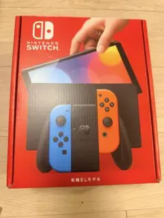 Nintendo Switch 有機ELモデル 青/オレンジ 付属品完備 - メルカリ