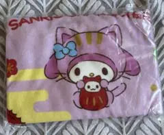 サンリオ　くるっとまわして さんりおきゃらくたぁずチャレンジ！ ひざかけ