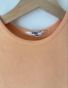 AURALEE リネン混 Tシャツ ブラウン サイズ4 - メルカリ