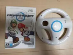 wii マリオカートとハンドル