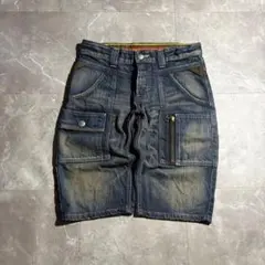 00s EDWIN gimmick denim shorts Jorts y2kのサムネイル