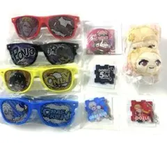 ドズル社　5周年　くじ　ぬいぐるみリストバンド　缶バッジ　パズル型　一番くじ