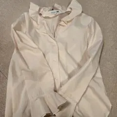 UNIQLO　JW ANDERSON フリル付き長袖シャツ Mサイズ
