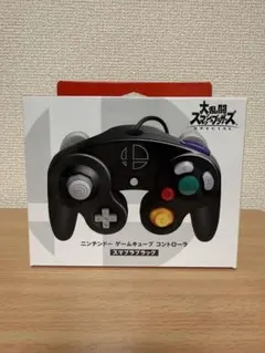 【最終値下げ・新品・未開封】任天堂ゲームキューブコントローラー　スマブラブラック