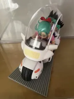 ドラゴンボール 一番くじ 孫悟空＆ブルマ バイク フィギュア