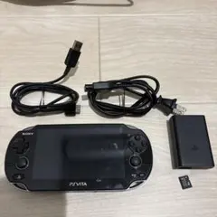 SONY PS Vita 本体【PCH-1100】充電器、8GBカード付き