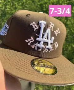 Born X Raised ドジャース ASGキャップ 7 3/8 ピンク刺繍 Size 7 1/8 - Nike SB Born X Raised New Era Dodgers Rocker