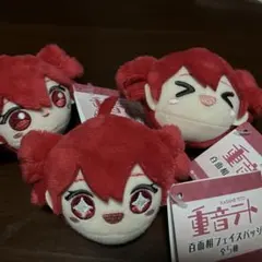重音テト 百面相フェイスバッジ 3点セット
