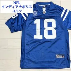 リーボック NFL インディアナポリス コルツ フットボールシャツ マニング L
