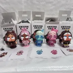 POPMART CRY BABY cryingagain フィギュア 5体セット