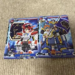 バディファイト ヒーローワールド フラッグ 究極レア 帝都クウ - メルカリ