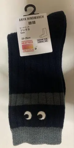 UNIQLO ANYA HINDMARCH ヒートテックソックス 23-25cm