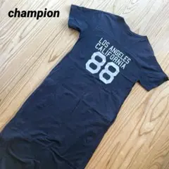 チャンピオン★半袖Tシャツロングワンピース★レディースフリーサイズ★カジュアル