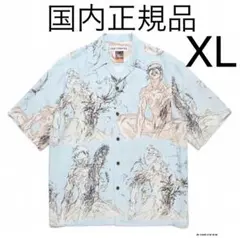 XLサイズ wackomaria 攻殻機動隊 アロハシャツ ライトブルーのサムネイル