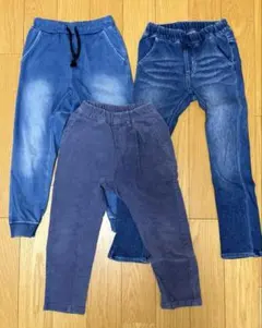 デニム コーデュロイ 120cm ズボンセット 男の子 まとめ売り