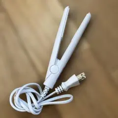 サンキューマート ホワイト ミニ ヘアアイロン