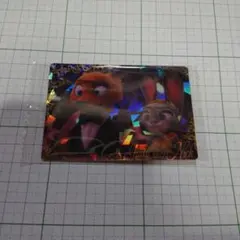 ディズニー　ズートピア　カードソフトクッキー　ジュディ　ニック　レア