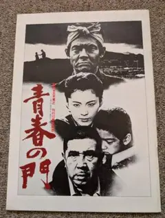 映画「青春の門」五木寛之原作、松坂慶子、菅原文太 パンフレット