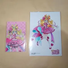 キュアアイドル（咲良うた）　CD購入特典ブロマイド　キミとおうえん♪カード