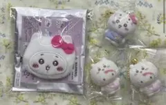 ちいかわ サンリオ ヘアクリップ フロッキーマスコット キティ ハローキティ