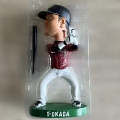 2023年リーグ 岡田選手 ボブルヘッドフィギュア 岡田監督胴上げボブルヘッド人形 阪神タイガース 阪神 - メルカリ