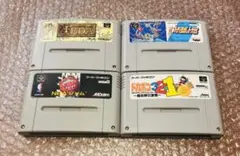 【SFCソフト4本セット・任天堂・ファミコン】dok