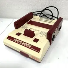 ②Nintendo初代ファミコン 本体コントローラー付動作未確認ジャンク品