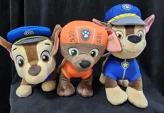 パウ・パトロール ぬいぐるみ 3体セット