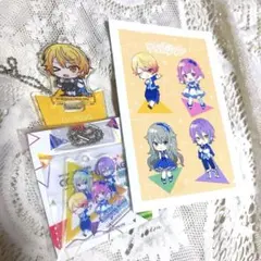 【3点セット】びびむすアクキー司＆ワンダショローソンコラボ