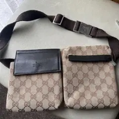 GUCCI ボディバッグ GGパターン