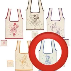 デイジー 40周年 ディズニーリゾート カプセルトイ エコバッグ デイジーダック