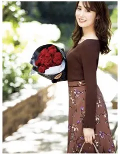 プロポーションボディドレシング　ブラウン スカート 秋冬