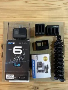 GoPro HERO6 Black バッテリー5個 JOBY三脚 付属品多数