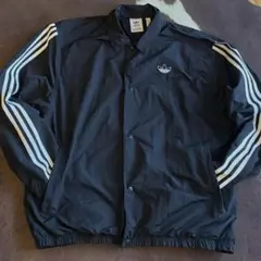 adidas アディダス トレフォイユコーチジャケット ナイロンジャケット