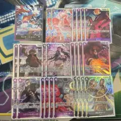 ワンピースカード　黒紫ルフィデッキ